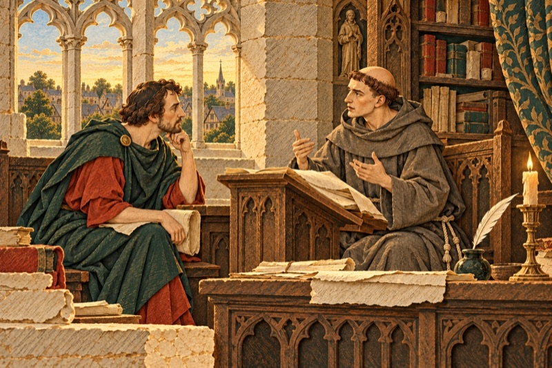O pensador dentro de um insulto
